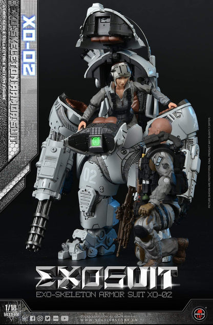 1/18 Scale EXO-Skeleton Armor Suit XO-02 - Soldier Story