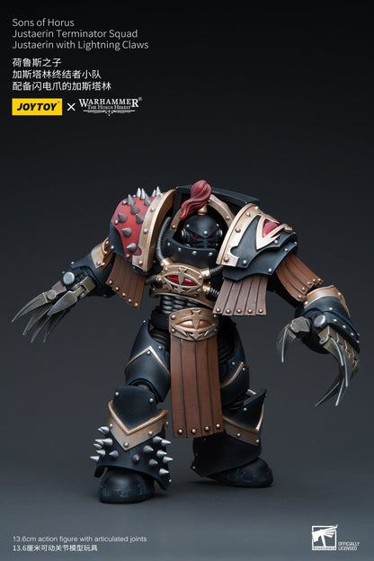 Sons of Horus Justaerin Terminator Squad Justaerin with Lightning Claws - Warhammer "The Horus Heresy" Action Figure By JOYTOY