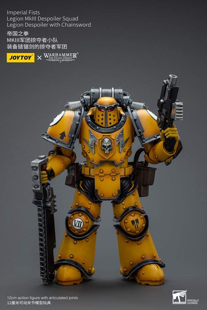 Imperial Fists Legion MkIII Despoiler Squad Legion Despoiler with Chainsword