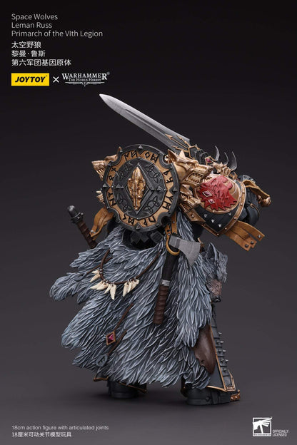 Space Wolves Leman Russ Primarch of the VIth Legion - Warhammer "The Horus Heresy" Action Figure By JOYTOY