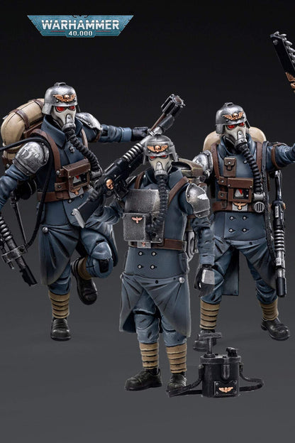 Astra Militarum Death Korps of Krieg Veteran Squad - Warhammer 40K Action Figure By JOYTOY