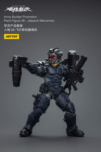 Army Builder Promotion Pack Figure 26 -Jetpack Mercenary- Soldiers Action Figure By JOYTOY