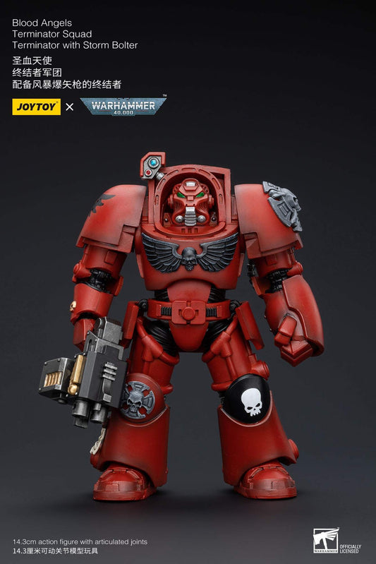 Blood Angels Terminator Squad Terminator with Storm Bolter  - Warhammer 40K Action Figure By JOYTOY