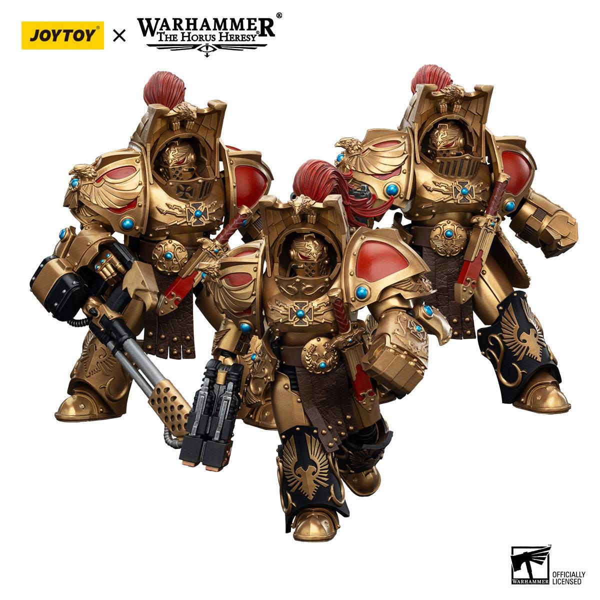 Legio Custodes Aquilon Terminator Squad - Warhammer"The Horus Heresy" Action Figure By JOYTOY