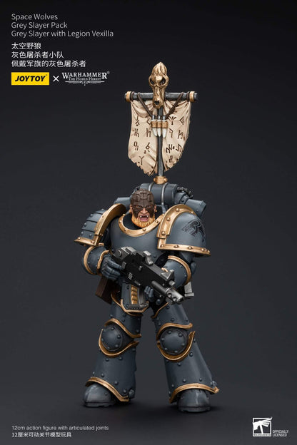 Space Wolves Grey Slayer Pack  - Warhammer "The Horus Heresy" Action Figure By JOYTOY