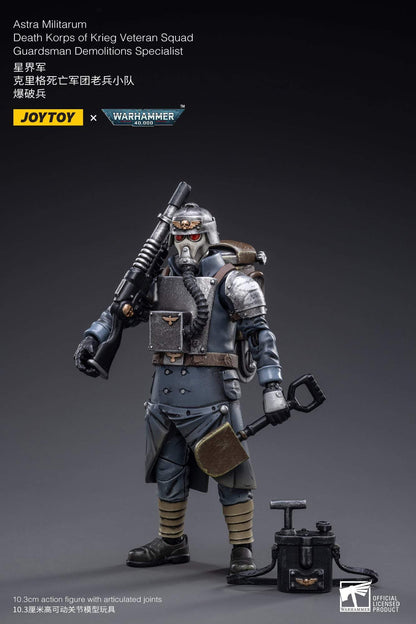 Astra Militarum Death Korps of Krieg Veteran Squad - Warhammer 40K Action Figure By JOYTOY