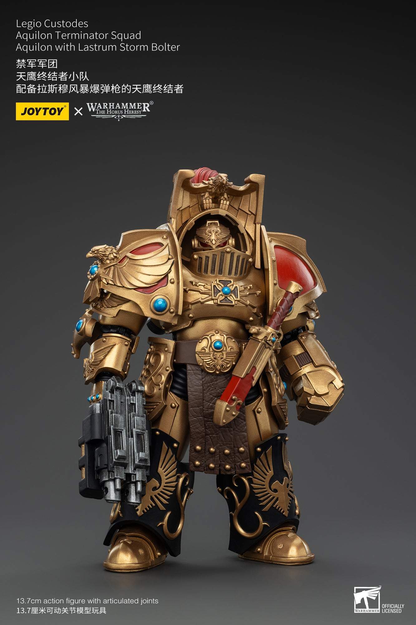 Legio Custodes Aquilon Terminator Squad - Warhammer"The Horus Heresy" Action Figure By JOYTOY