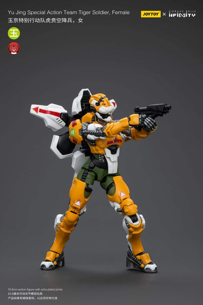 Yu Jing Special Action Team Tiger Soldier, Female - Infinity Action Figure By JOYTOY