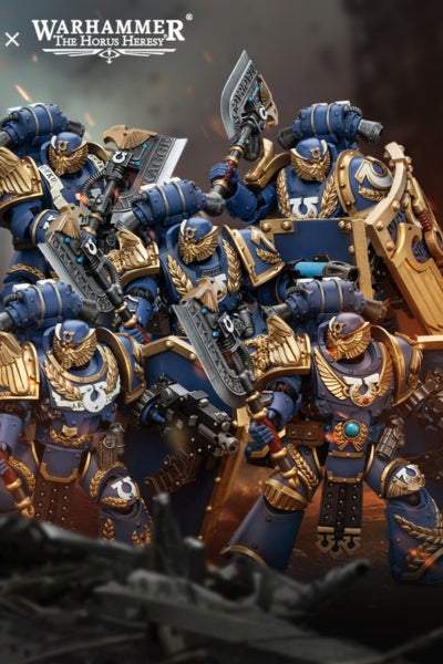 Ultramarines Invictarus Suzerain Squad full set - Warhammer "The Horus Heresy" Action Figure By JOYTOY