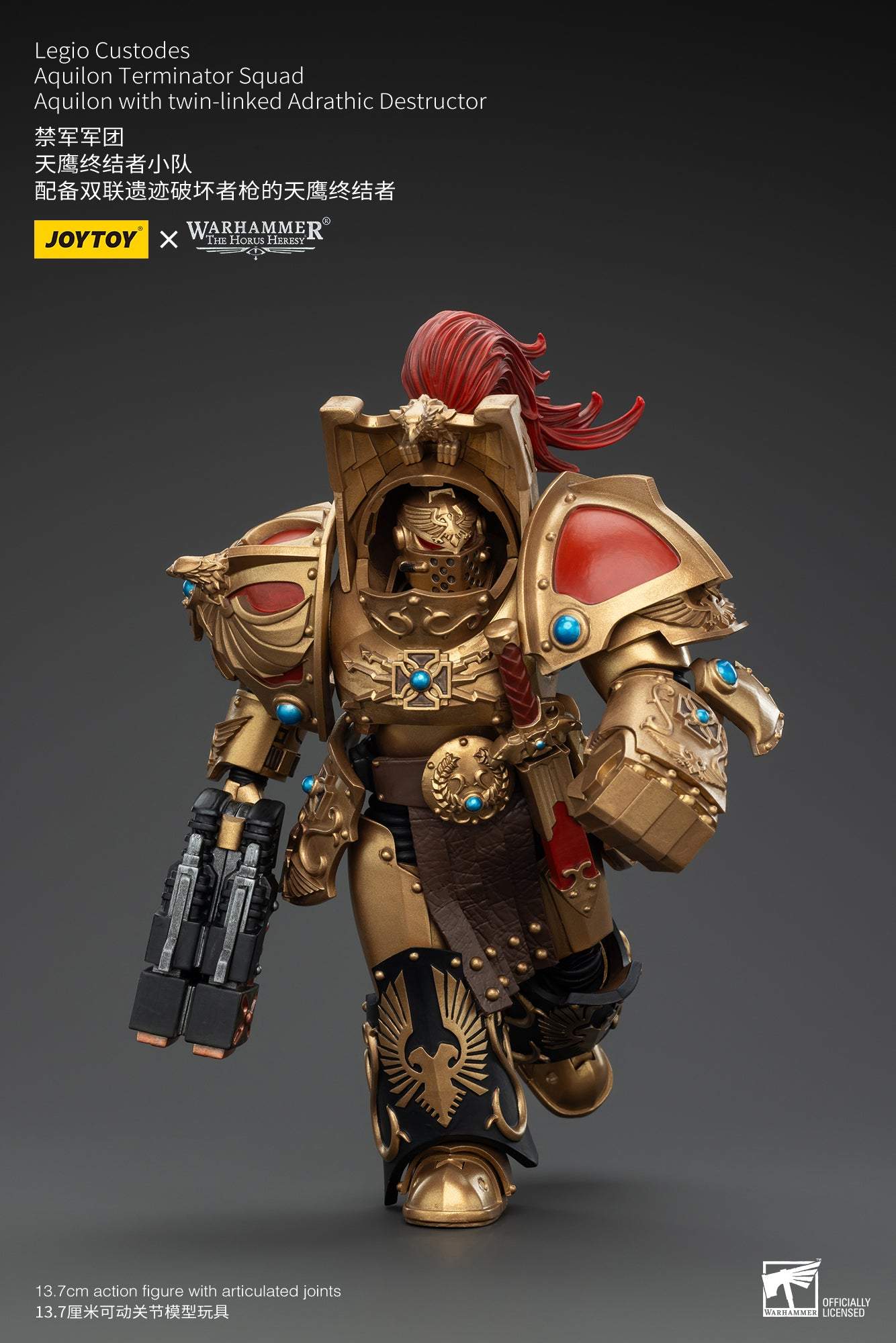 Legio Custodes Aquilon Terminator Squad - Warhammer"The Horus Heresy" Action Figure By JOYTOY