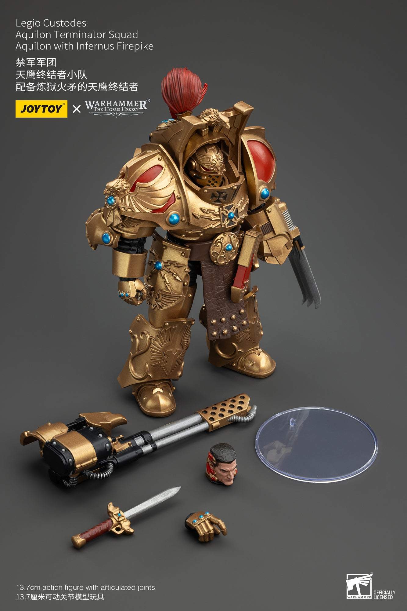 Legio Custodes Aquilon Terminator Squad - Warhammer"The Horus Heresy" Action Figure By JOYTOY