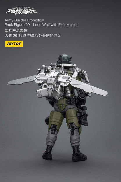 Army Builder Promotion Pack Figure 29 - Lone Wolf with Exoskeleton- Soldiers Action Figure By JOYTOY