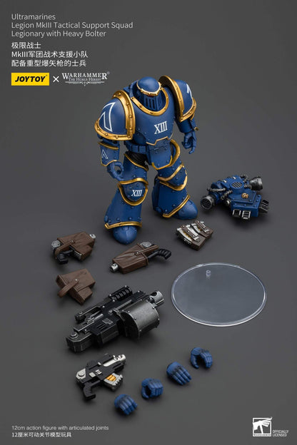 Ultramarines Legion MKIII & MKVI Tactical Squad - Warhammer "The Horus Heresy" Action Figure By JOYTOY