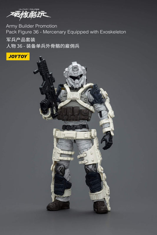 Army Builder Promotion Pack Figure 36 -Mercenary Equipped with Exoskeleton - Soldiers Action Figure By JOYTOY