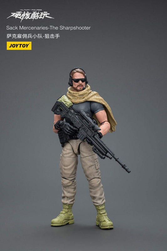 Sack Mercenaries-The Sharpshooter - Military Action Figure By JOYTOY