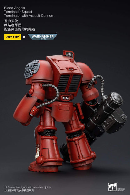 Blood Angels Terminator Squad Terminator with Assault Cannon  - Warhammer 40K Action Figure By JOYTOY