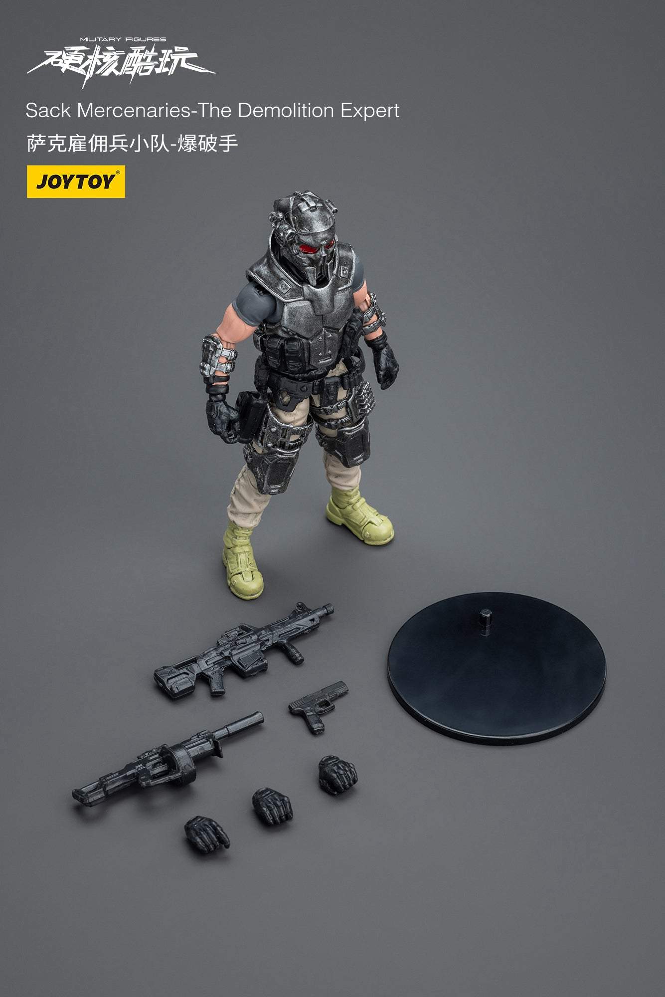 Sack Mercenaries-The Demolition Expert - Military Action Figure By JOYTOY