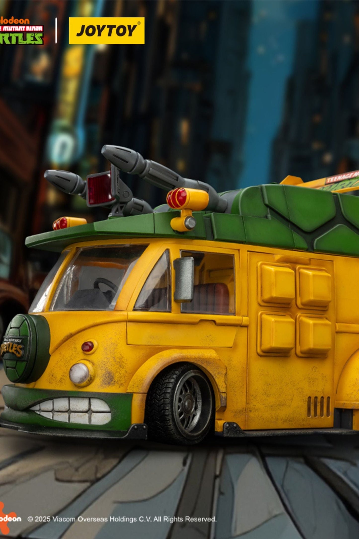 TMNT - Turtle Van - TMNT 1/18 Action Figure by JOYTOY
