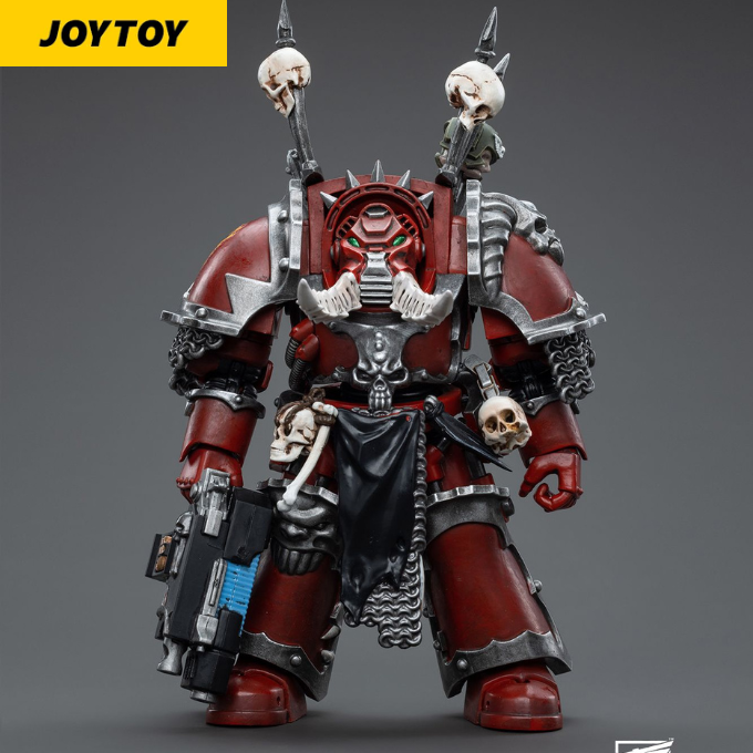 1/18 JoyToy Warhammer 40k Chaos Space Marines Word Bearers Chaos Terminator Garchak Vash