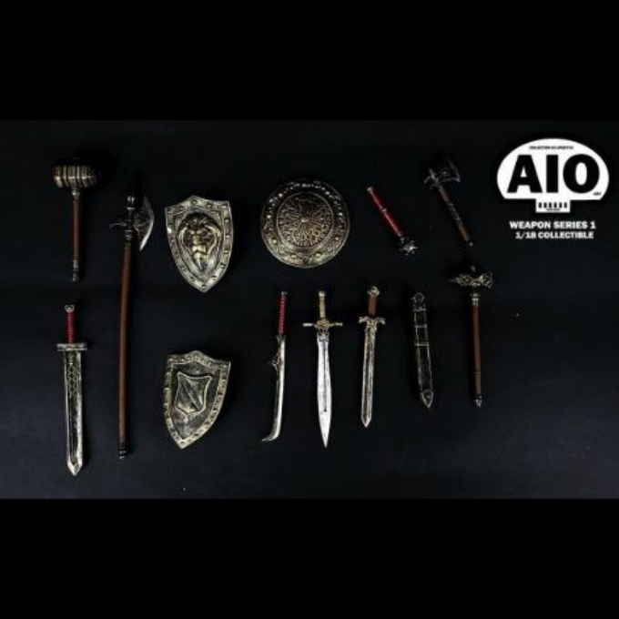 AIO Fantasy Weapon Set - Copper 12/pcs Set
