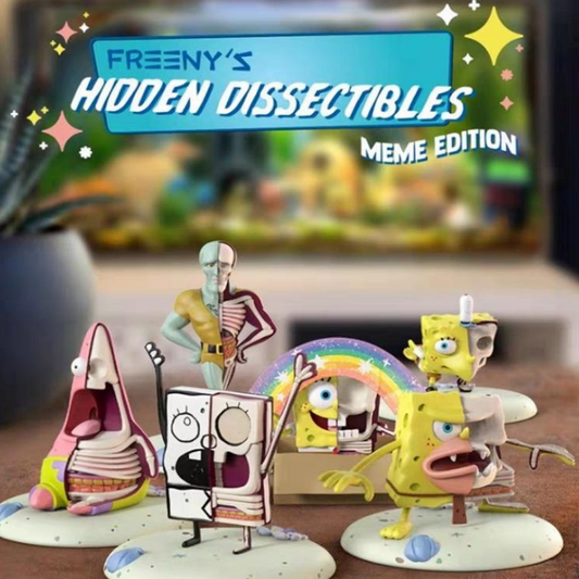 Spongebob hidden dissectibles meme edition Blindbox