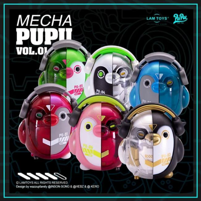 Mecha PuPu Blindbox Vol.1