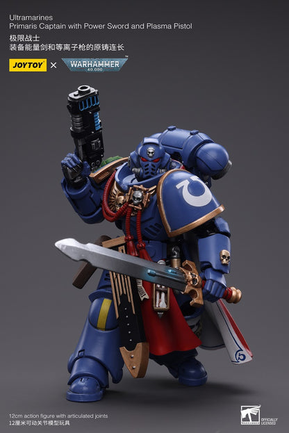 Ultramarines  Primaris Captain with Power Sword and Plasma Pistol